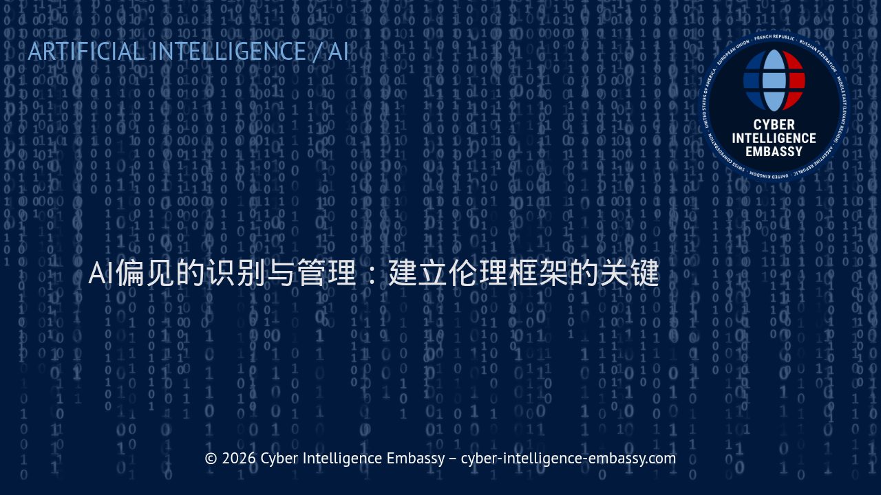 AI偏见的识别与管理：建立伦理框架的关键
