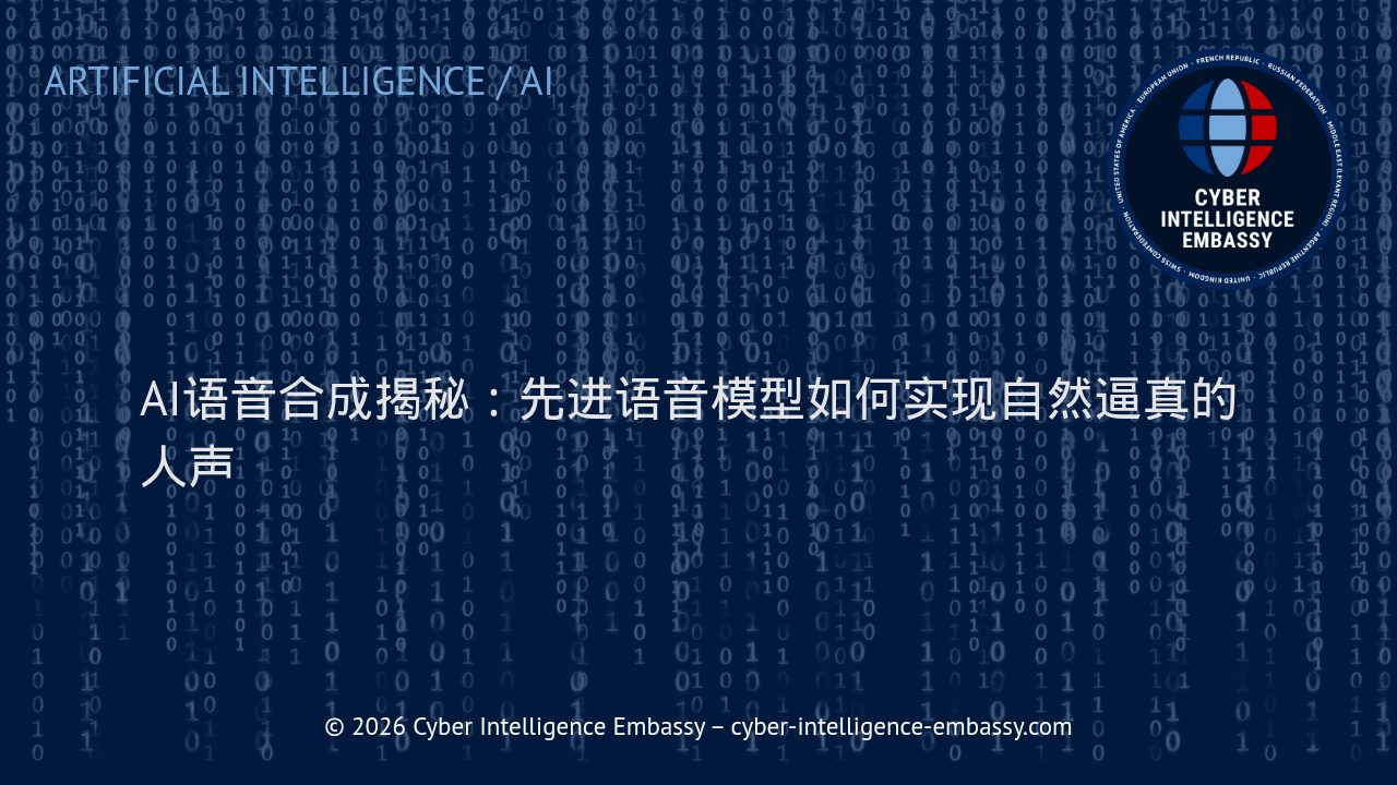 AI语音合成揭秘：先进语音模型如何实现自然逼真的人声