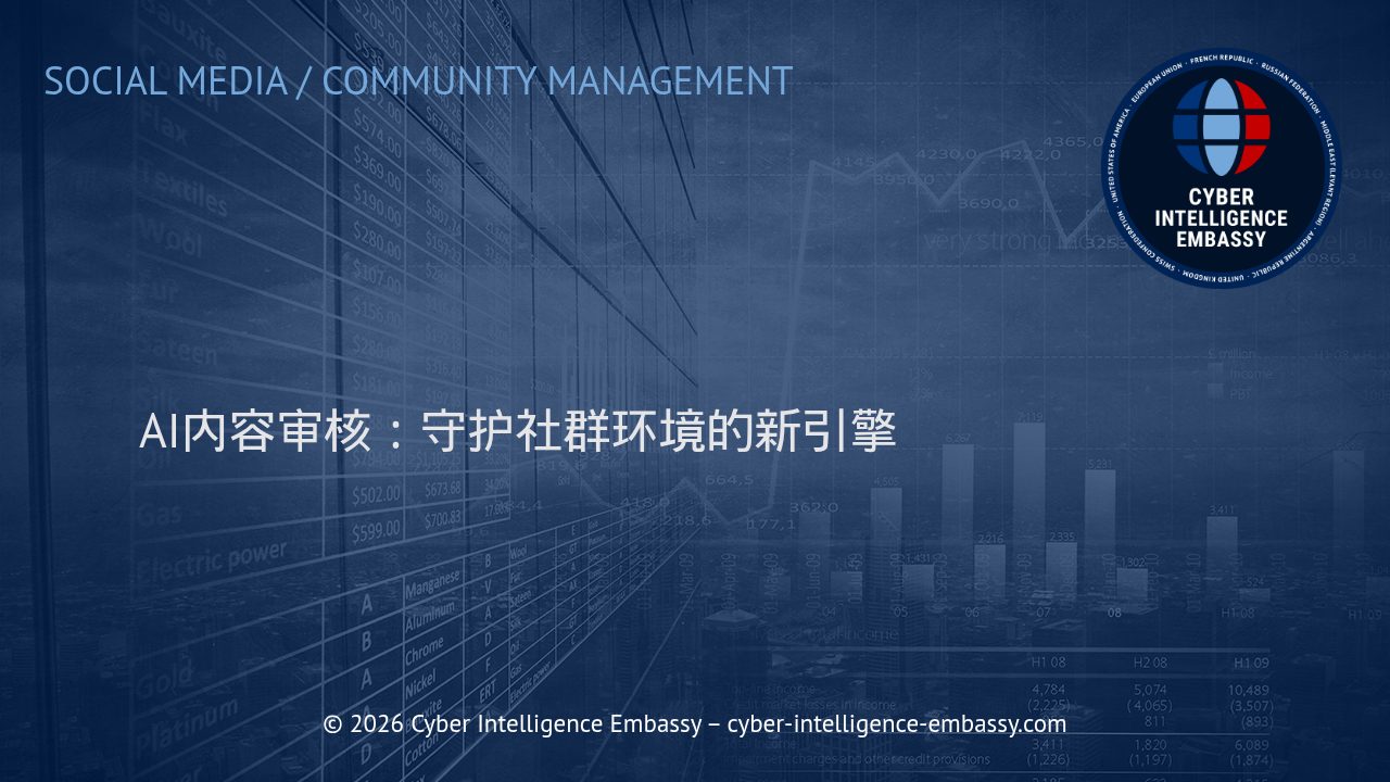 AI内容审核：守护社群环境的新引擎