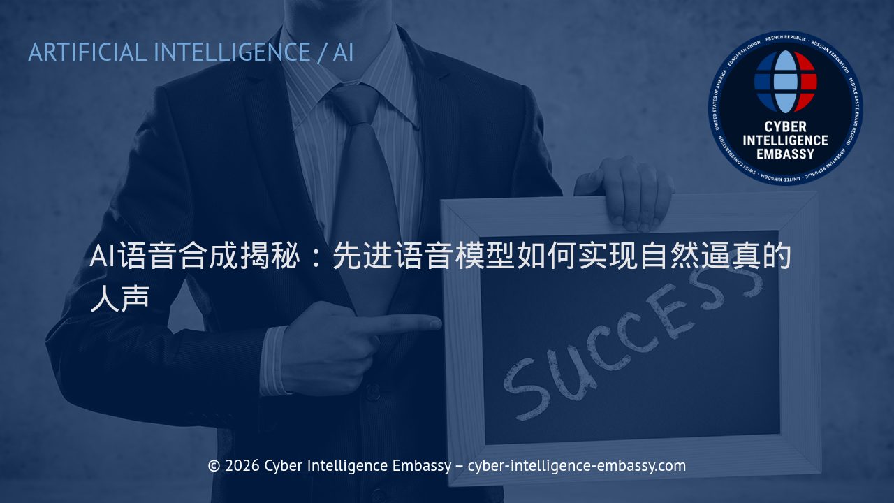 AI语音合成揭秘：先进语音模型如何实现自然逼真的人声