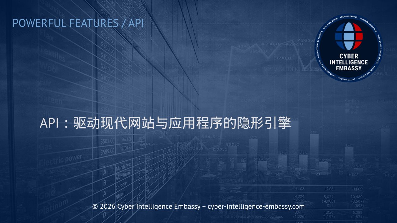 API：驱动现代网站与应用程序的隐形引擎