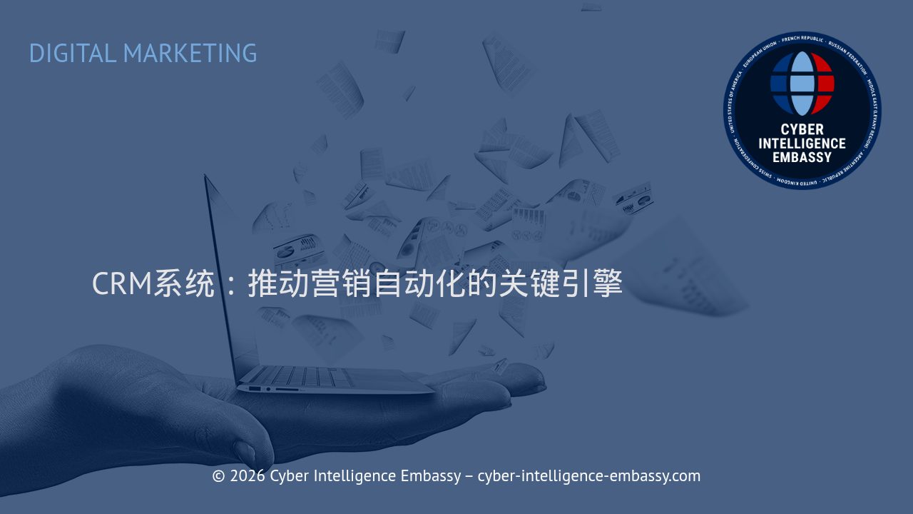 CRM系统：推动营销自动化的关键引擎