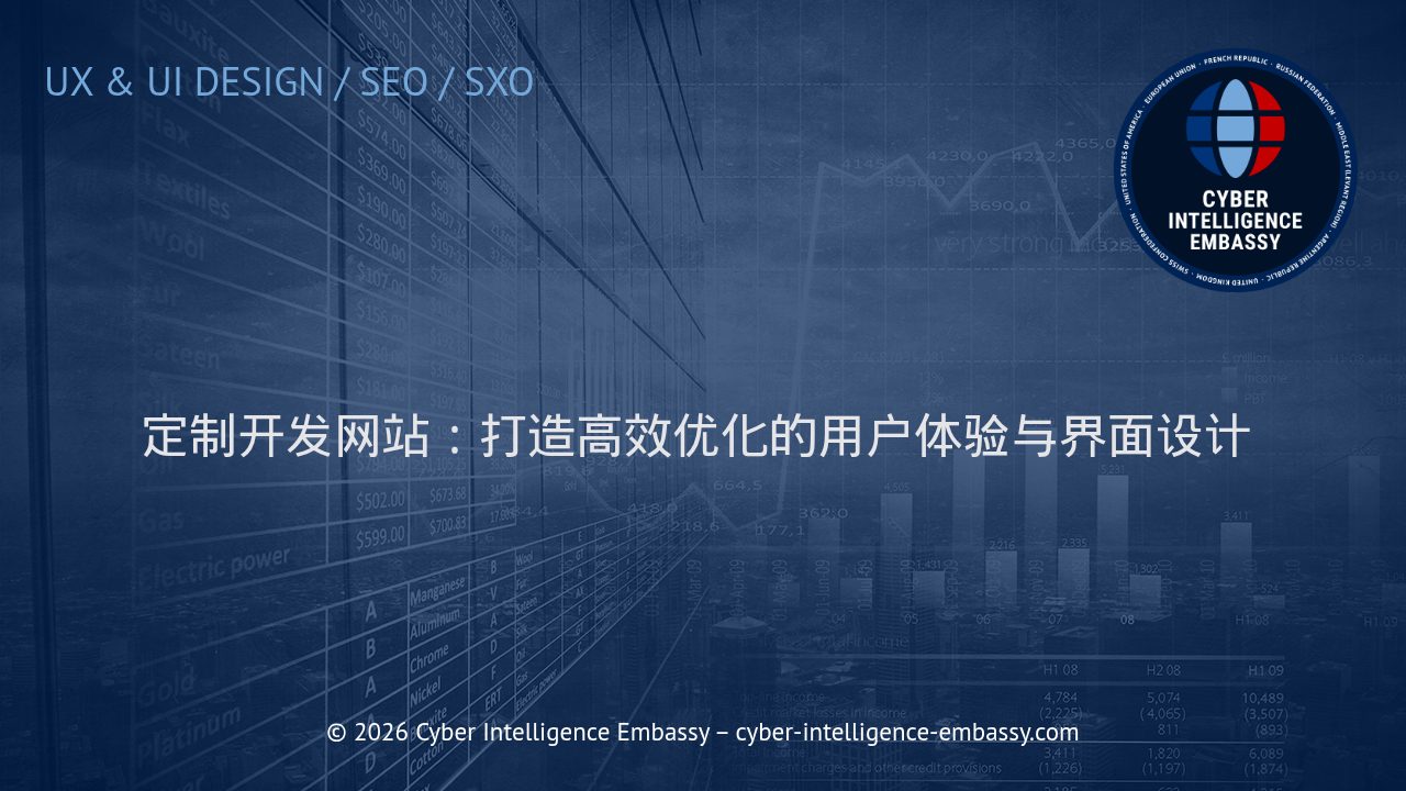 定制开发网站：打造高效优化的用户体验与界面设计