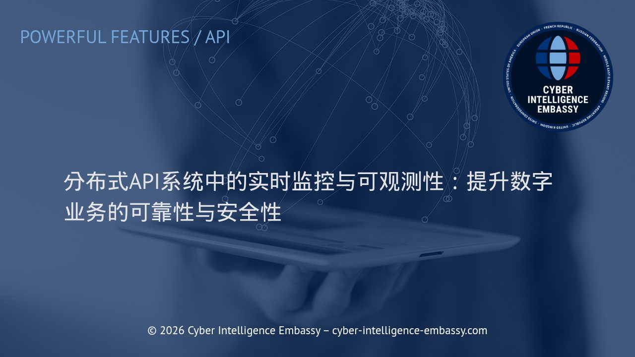 分布式API系统中的实时监控与可观测性：提升数字业务的可靠性与安全性