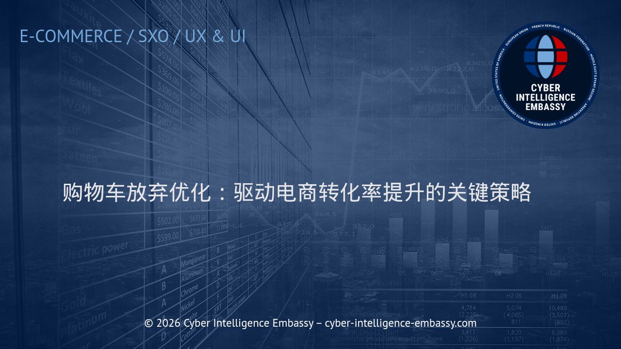 购物车放弃优化：驱动电商转化率提升的关键策略