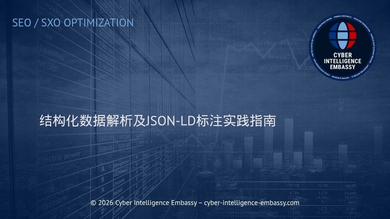 结构化数据解析及JSON-LD标注实践指南