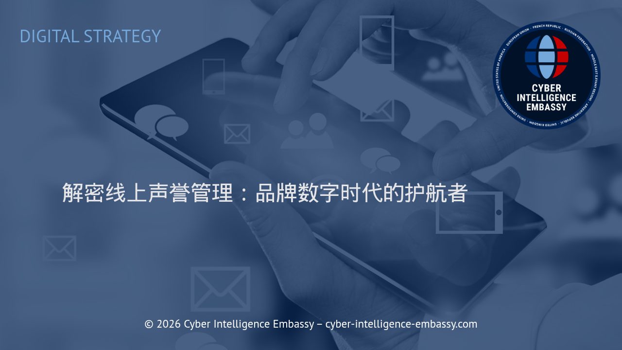 解密线上声誉管理：品牌数字时代的护航者