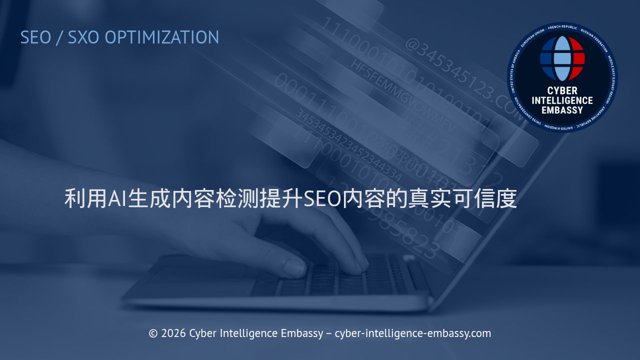 利用AI生成内容检测提升SEO内容的真实可信度