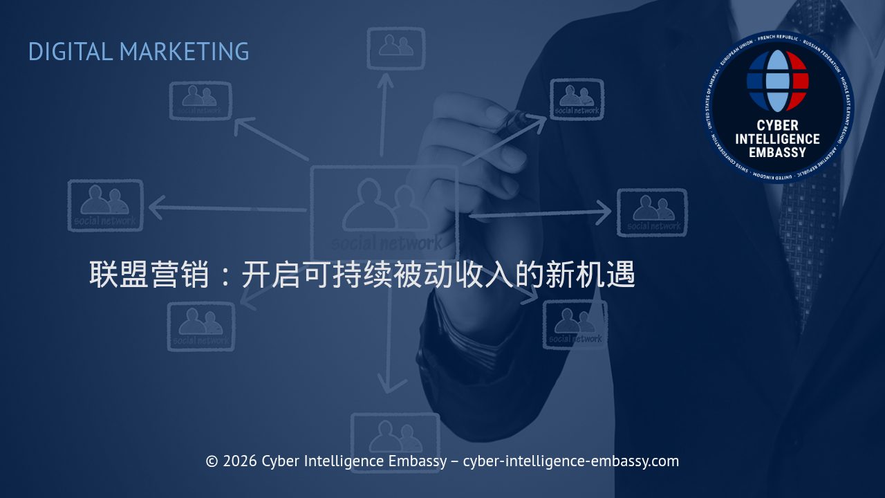 联盟营销：开启可持续被动收入的新机遇