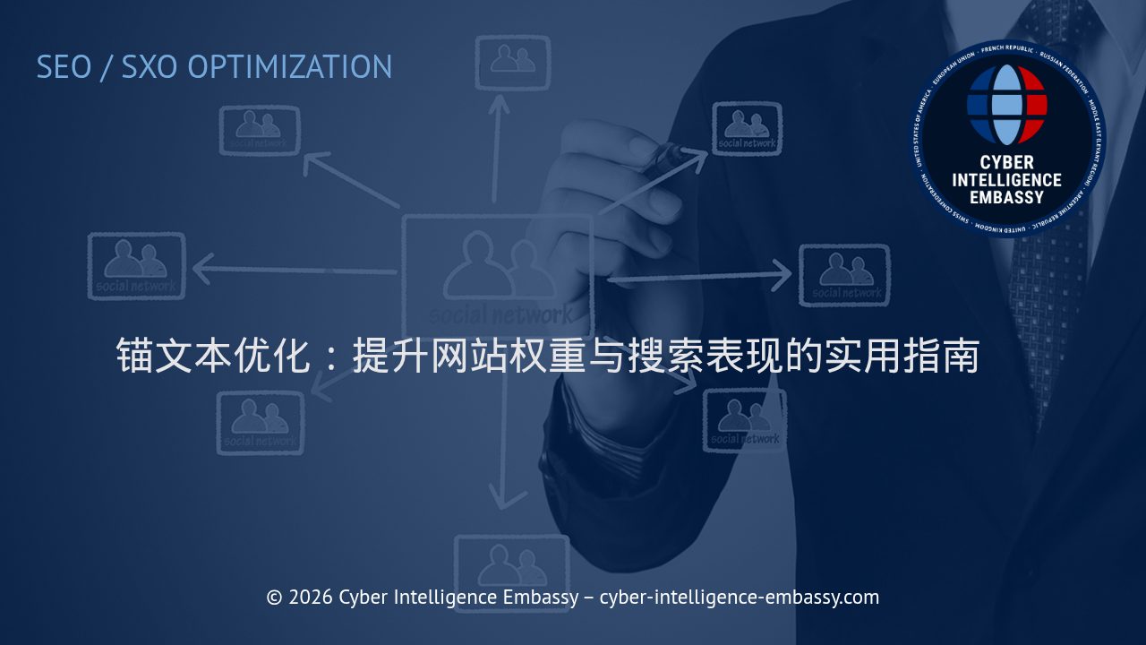 锚文本优化：提升网站权重与搜索表现的实用指南