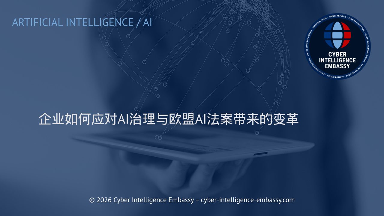 企业如何应对AI治理与欧盟AI法案带来的变革