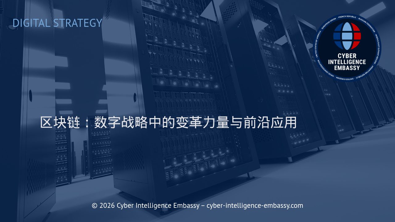 区块链：数字战略中的变革力量与前沿应用