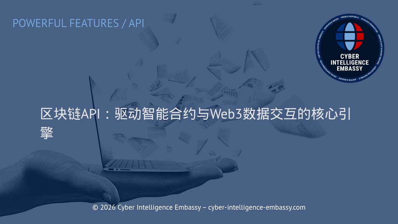 区块链API：驱动智能合约与Web3数据交互的核心引擎