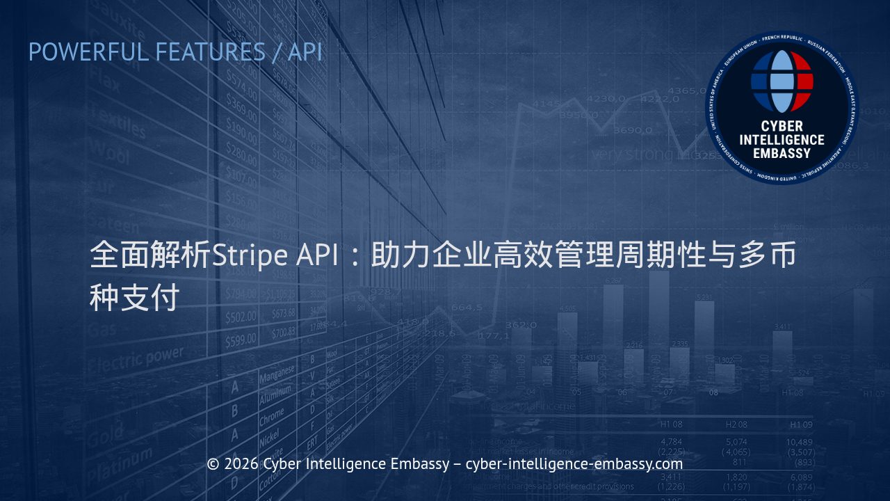 全面解析Stripe API：助力企业高效管理周期性与多币种支付