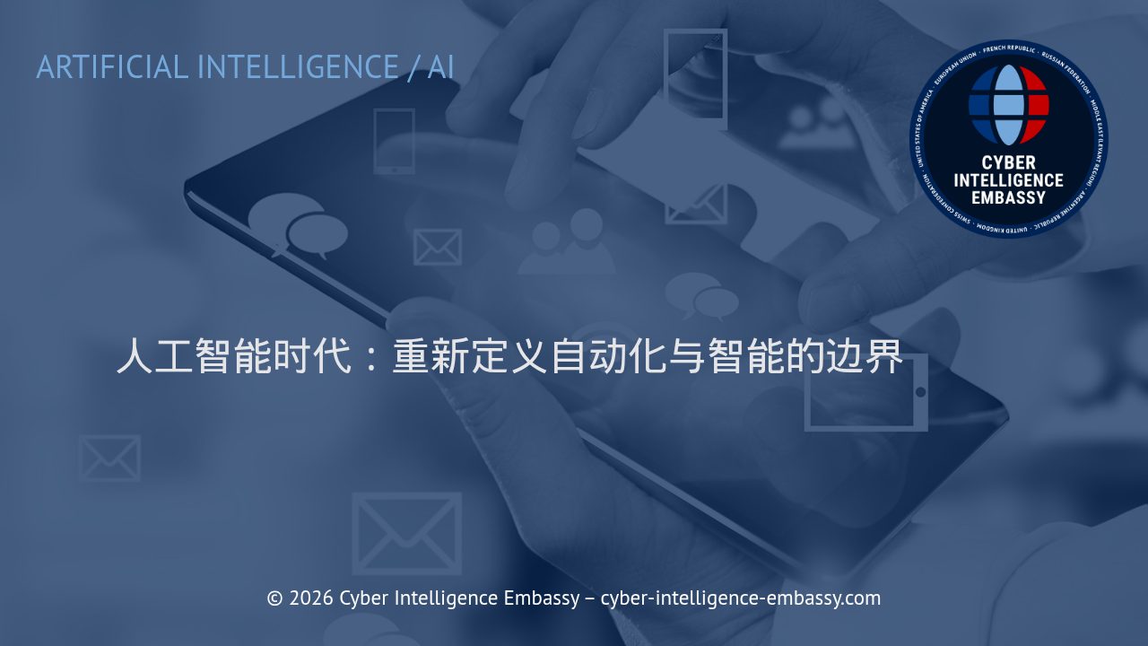 人工智能时代：重新定义自动化与智能的边界