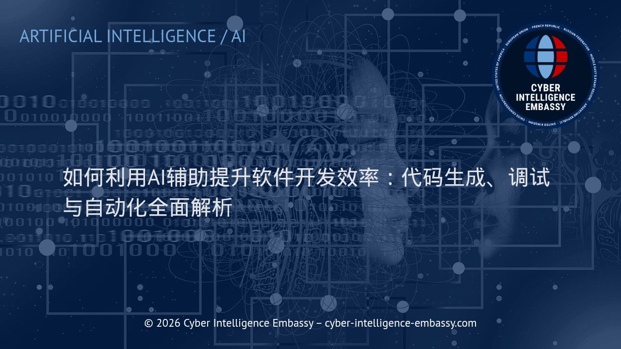 如何利用AI辅助提升软件开发效率：代码生成、调试与自动化全面解析