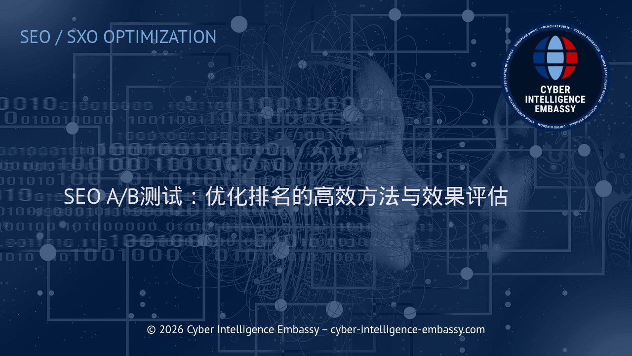 SEO A/B测试：优化排名的高效方法与效果评估