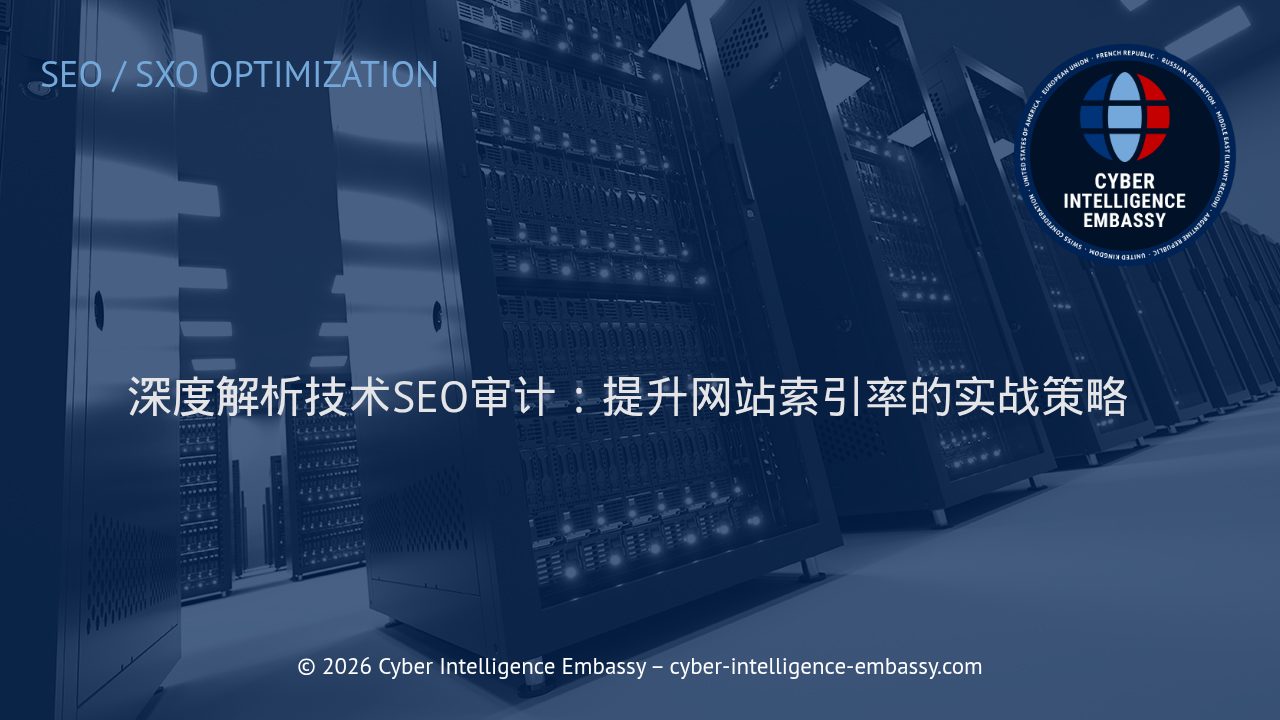 深度解析技术SEO审计：提升网站索引率的实战策略