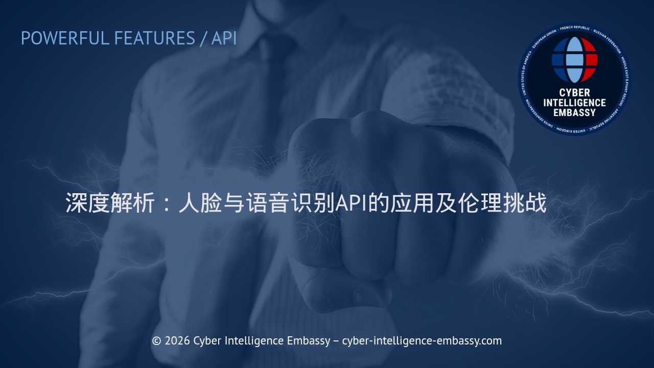 深度解析：人脸与语音识别API的应用及伦理挑战