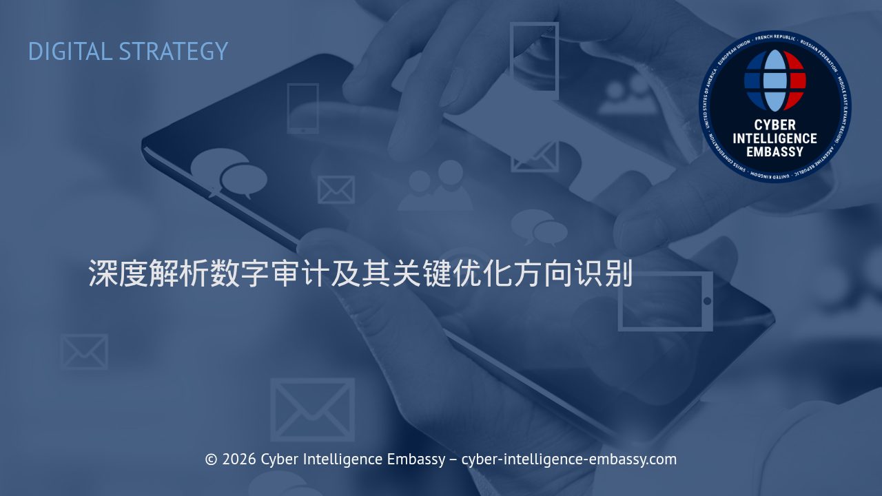 深度解析数字审计及其关键优化方向识别