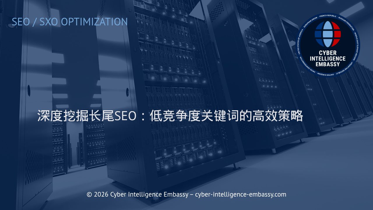 深度挖掘长尾SEO：低竞争度关键词的高效策略