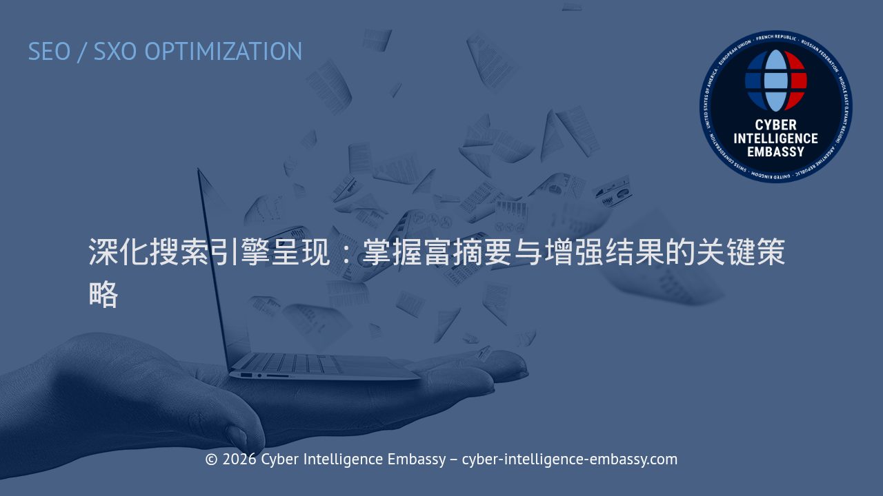 深化搜索引擎呈现：掌握富摘要与增强结果的关键策略