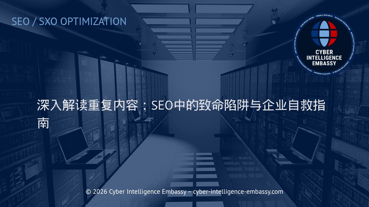 深入解读重复内容：SEO中的致命陷阱与企业自救指南