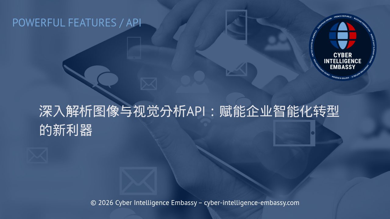 深入解析图像与视觉分析API：赋能企业智能化转型的新利器