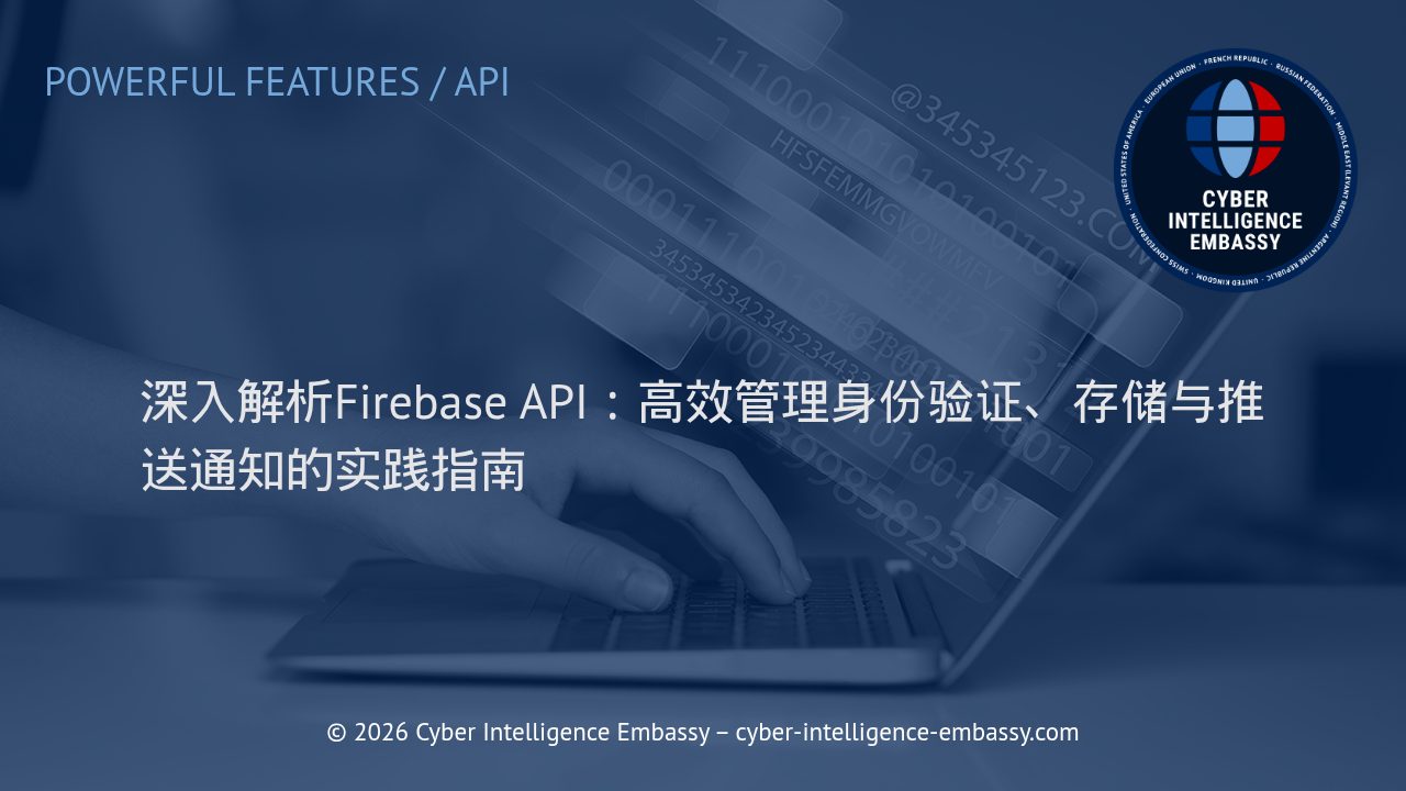 深入解析Firebase API：高效管理身份验证、存储与推送通知的实践指南