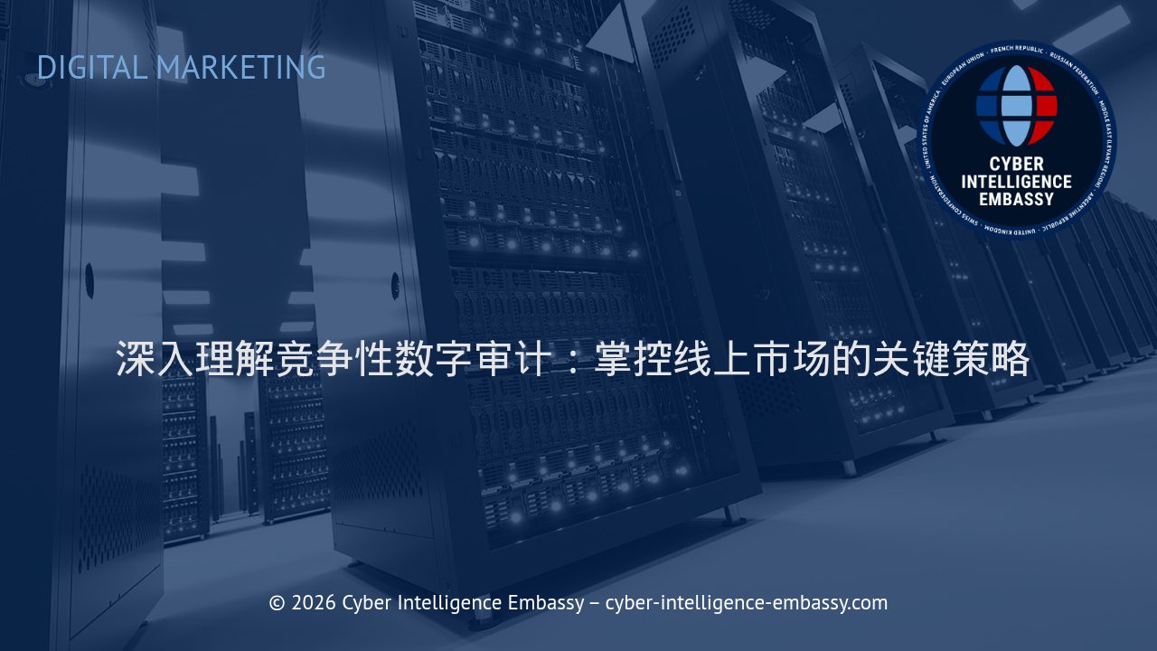 深入理解竞争性数字审计：掌控线上市场的关键策略