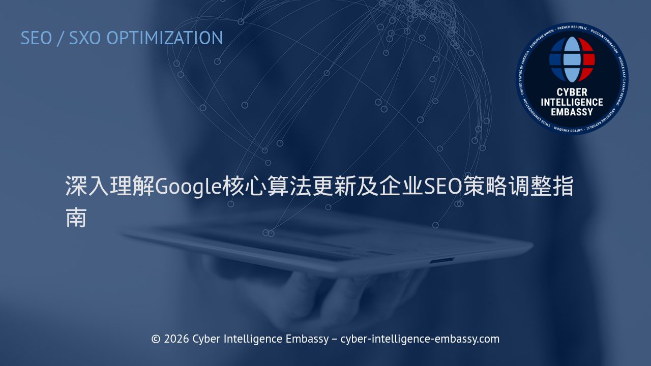 深入理解Google核心算法更新及企业SEO策略调整指南