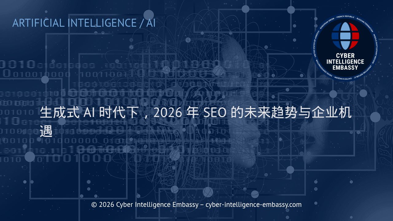 生成式 AI 时代下，2026 年 SEO 的未来趋势与企业机遇