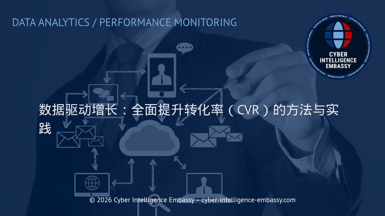 数据驱动增长：全面提升转化率（CVR）的方法与实践