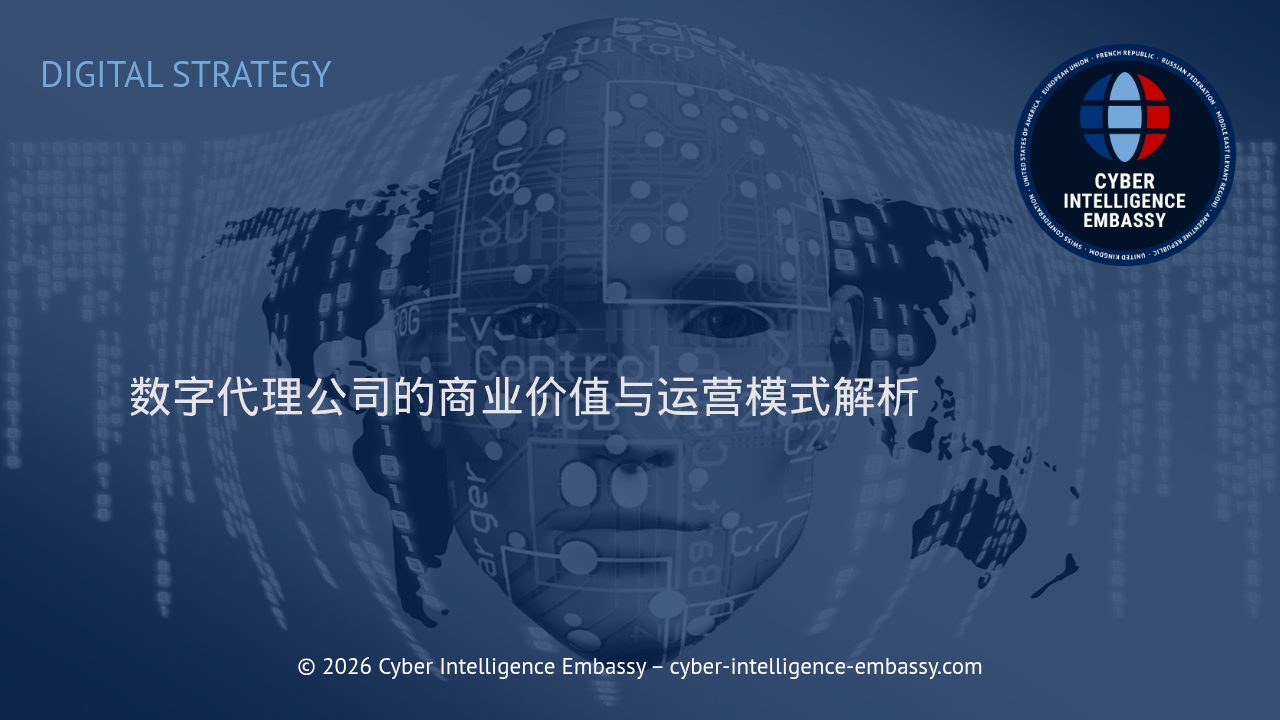 数字代理公司的商业价值与运营模式解析