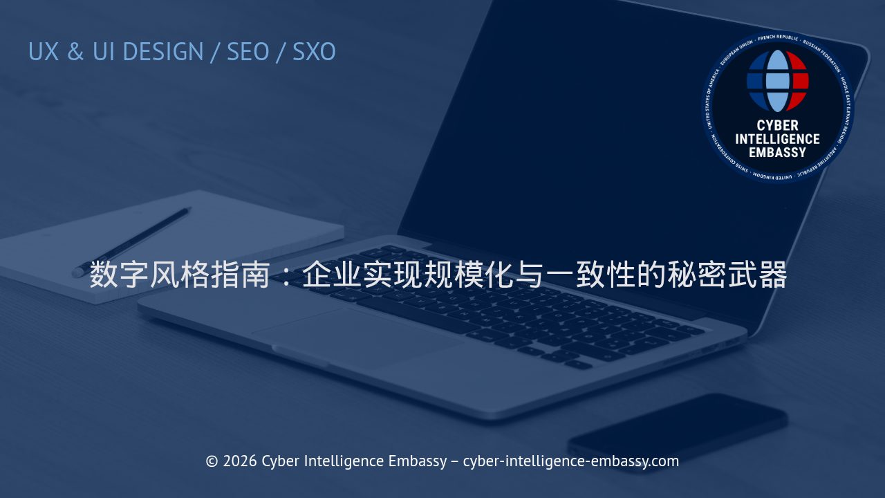 数字风格指南：企业实现规模化与一致性的秘密武器