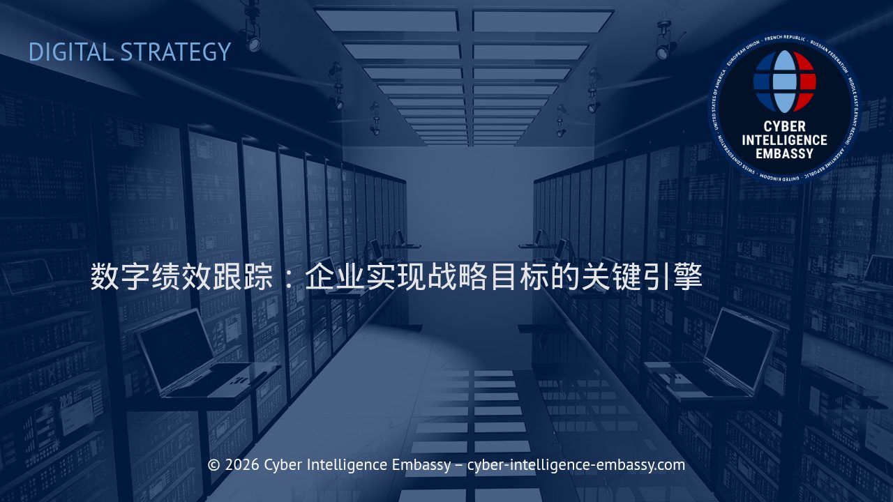 数字绩效跟踪：企业实现战略目标的关键引擎
