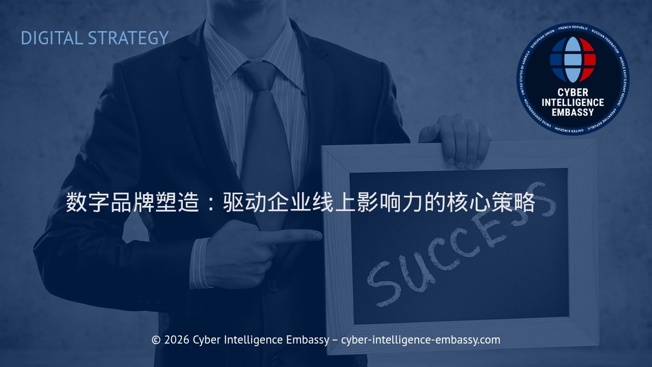 数字品牌塑造：驱动企业线上影响力的核心策略