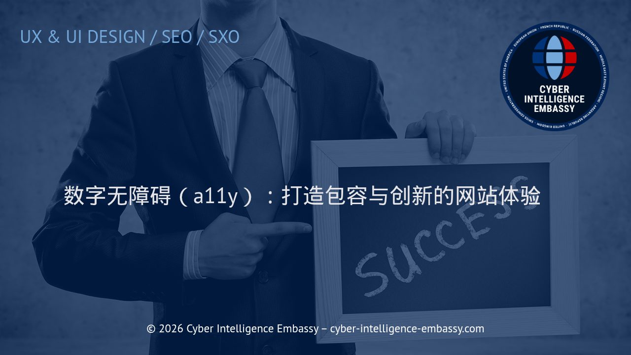数字无障碍（a11y）：打造包容与创新的网站体验