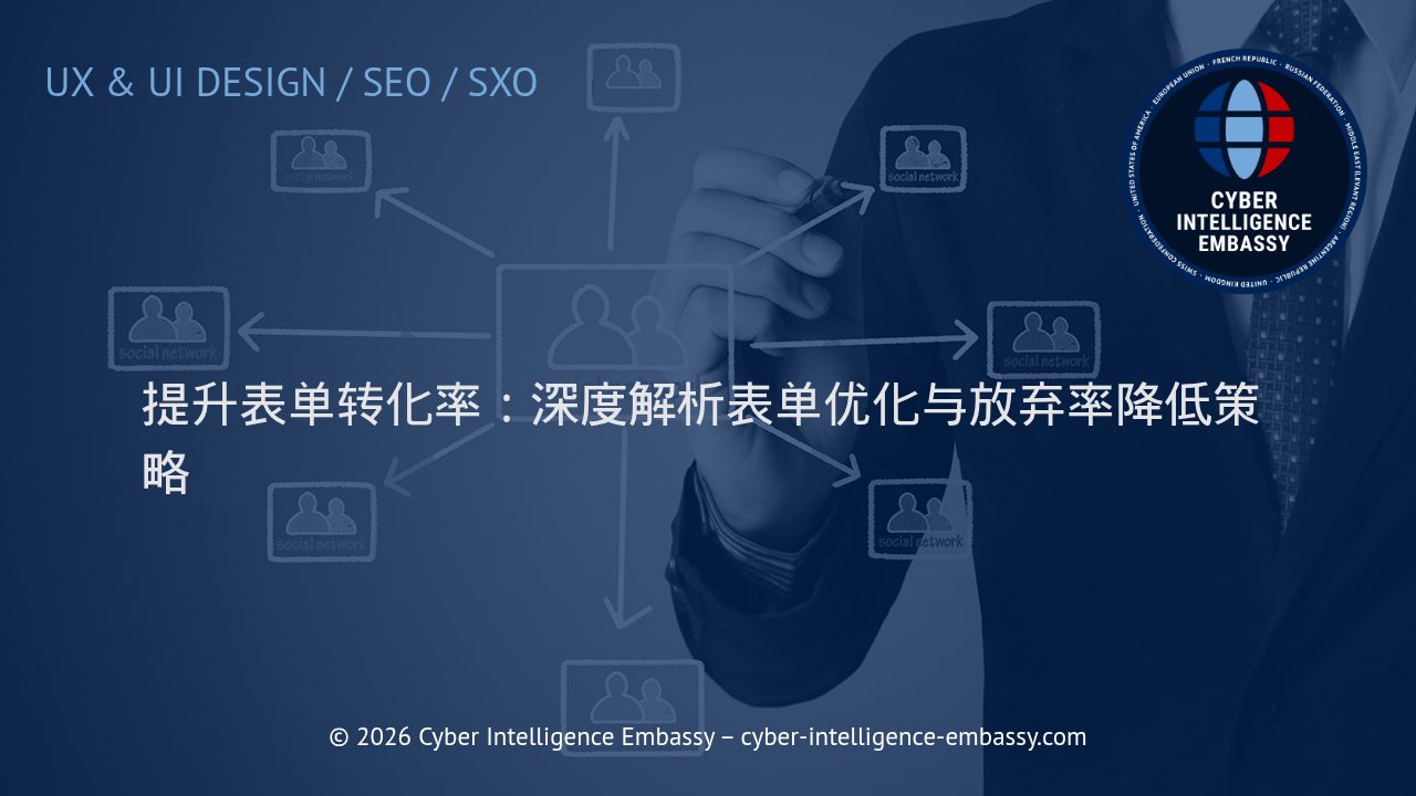 提升表单转化率：深度解析表单优化与放弃率降低策略