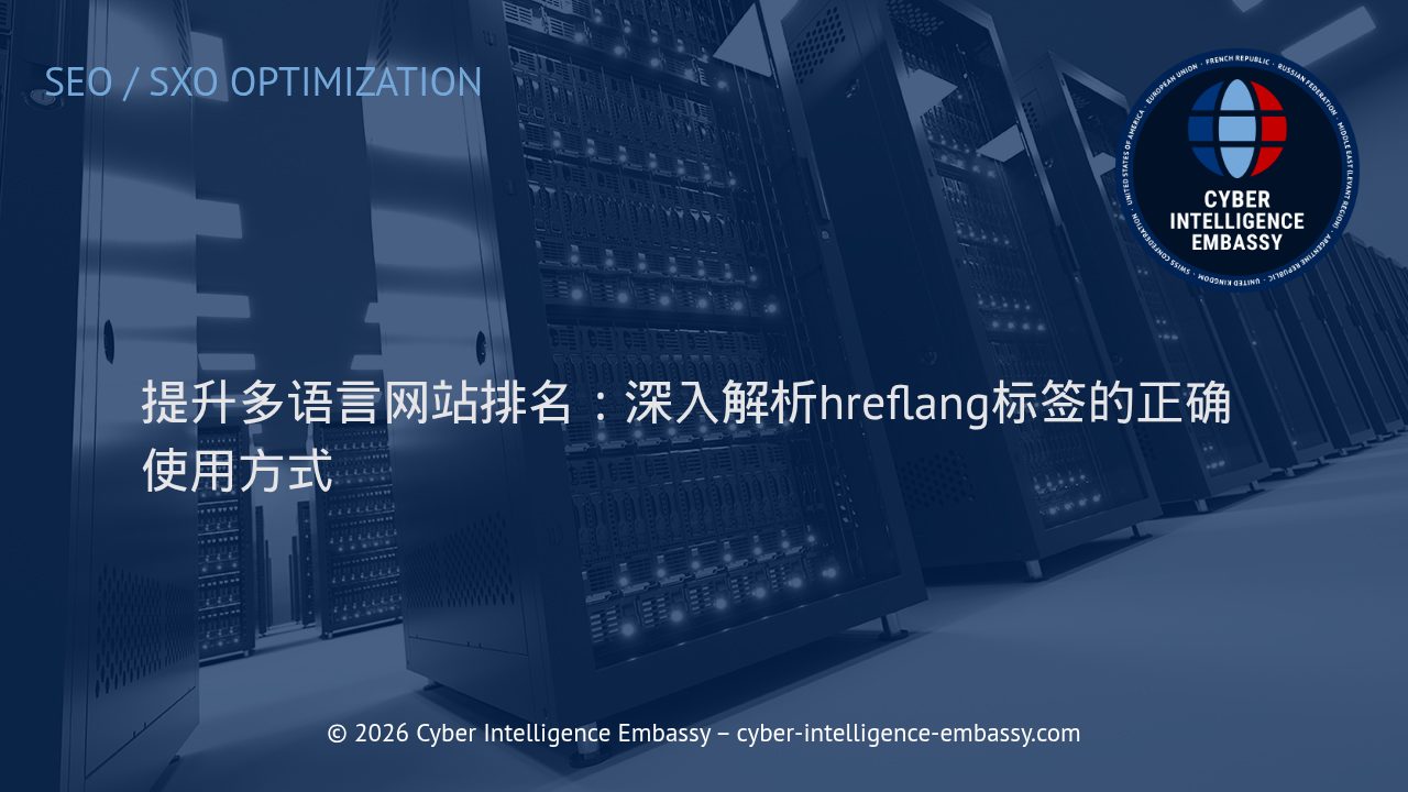 提升多语言网站排名：深入解析hreflang标签的正确使用方式