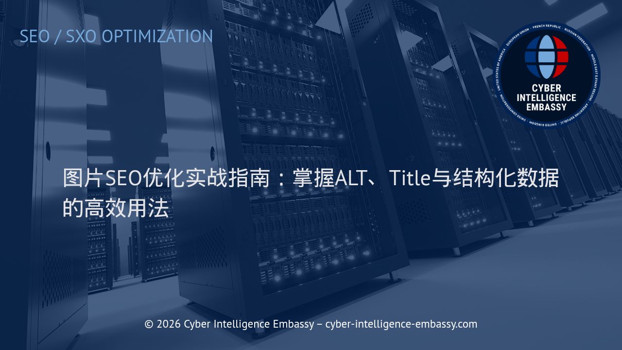 图片SEO优化实战指南：掌握ALT、Title与结构化数据的高效用法