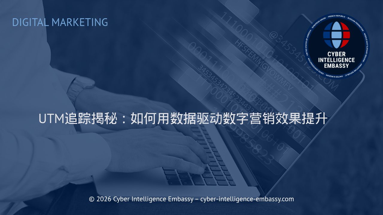 UTM追踪揭秘：如何用数据驱动数字营销效果提升