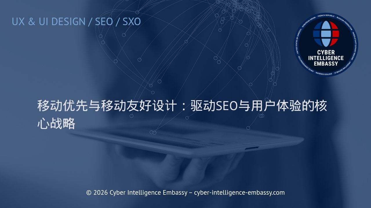 移动优先与移动友好设计：驱动SEO与用户体验的核心战略