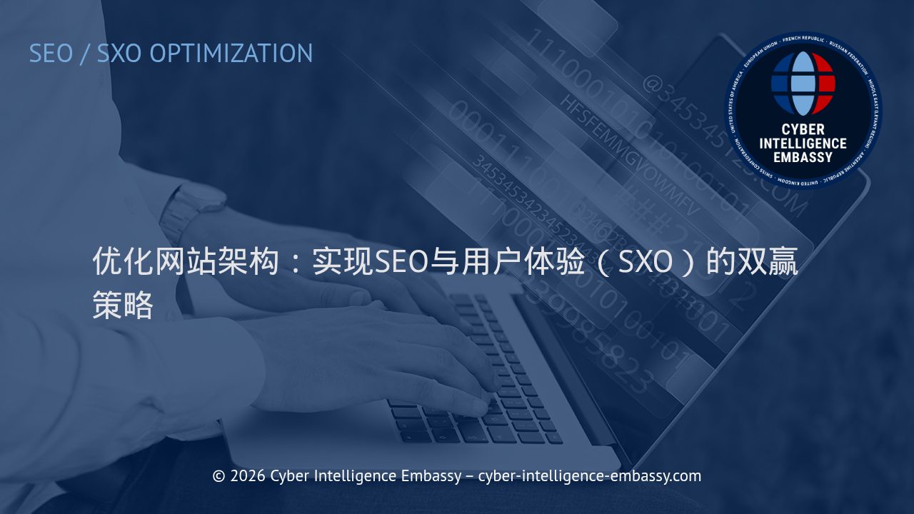 优化网站架构：实现SEO与用户体验（SXO）的双赢策略
