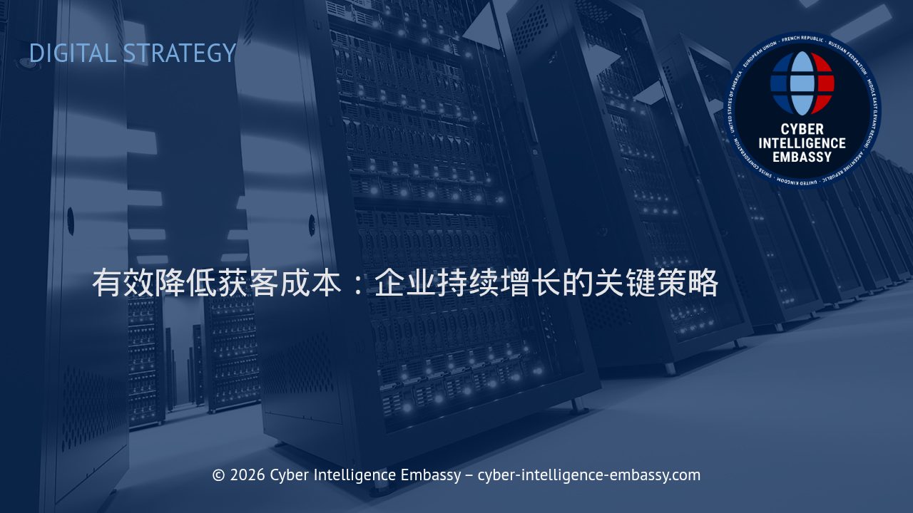 有效降低获客成本：企业持续增长的关键策略