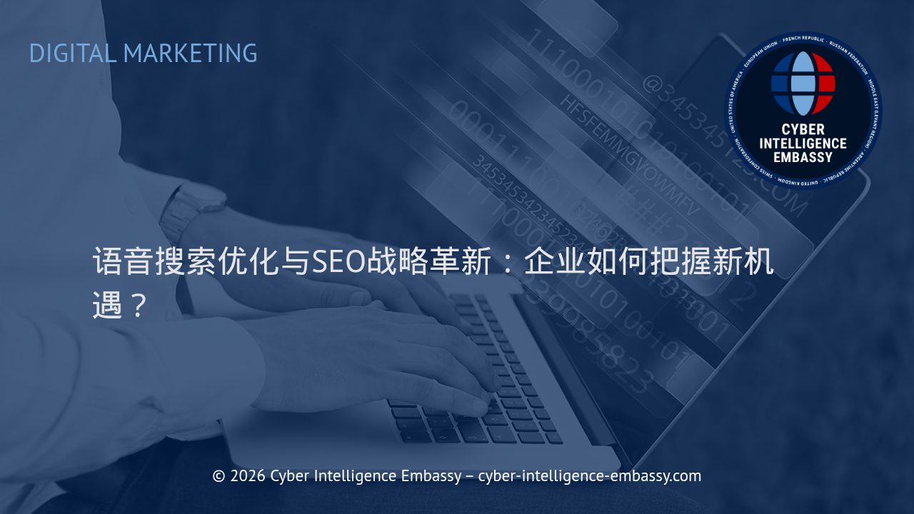 语音搜索优化与SEO战略革新：企业如何把握新机遇？