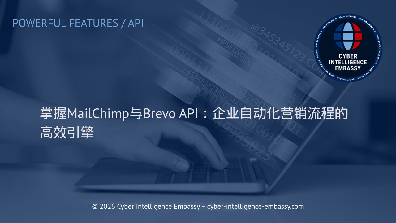 掌握MailChimp与Brevo API：企业自动化营销流程的高效引擎