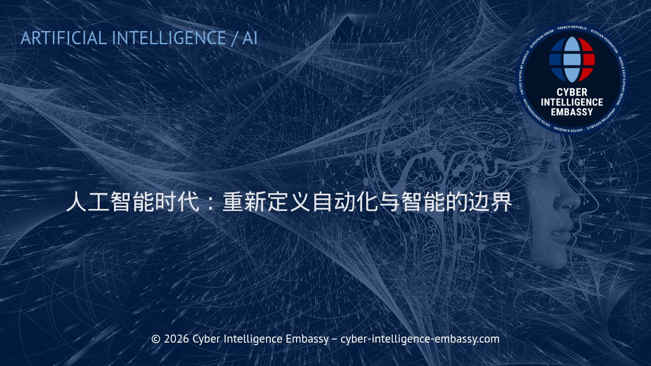 人工智能时代：重新定义自动化与智能的边界