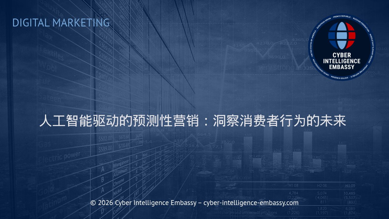 人工智能驱动的预测性营销：洞察消费者行为的未来