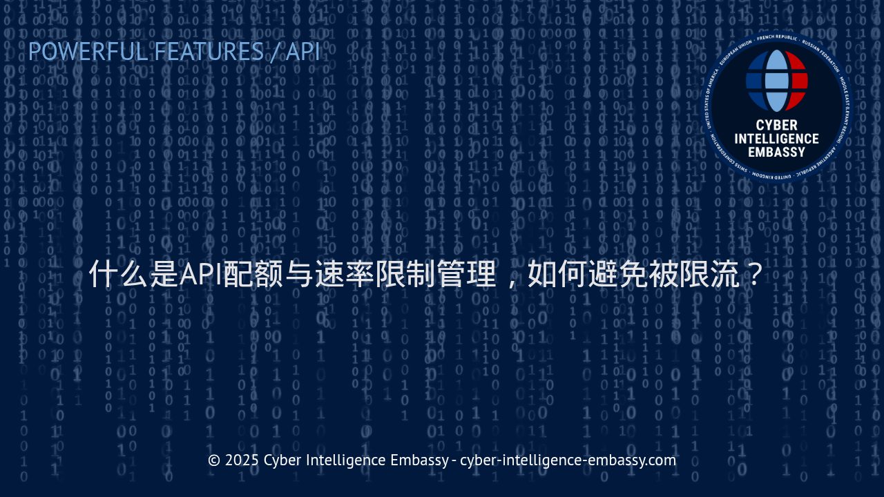 API配额与速率限制管理：高效利用API资源的关键策略